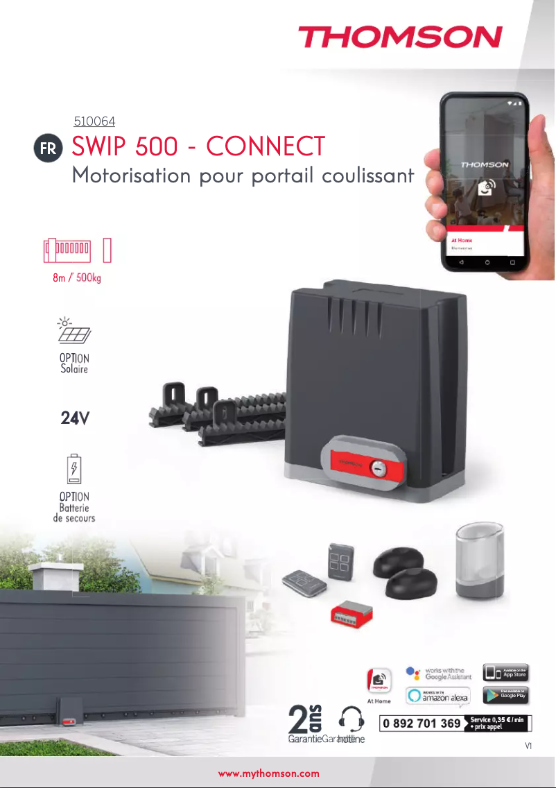 Page 1 of the manual User Manual Thomson 510064