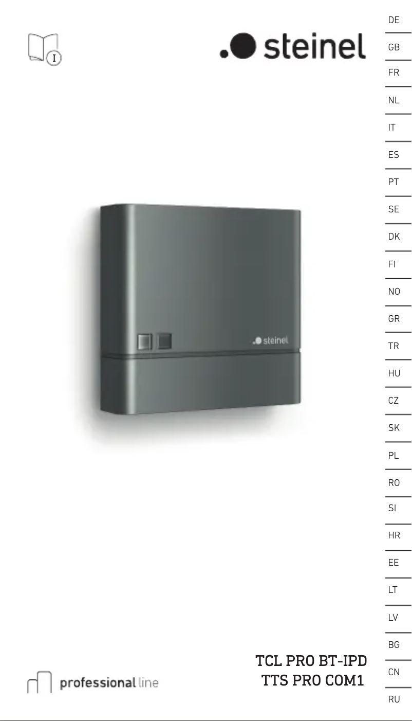 Page 1 de la notice Manuel utilisateur Steinel TTS PRO