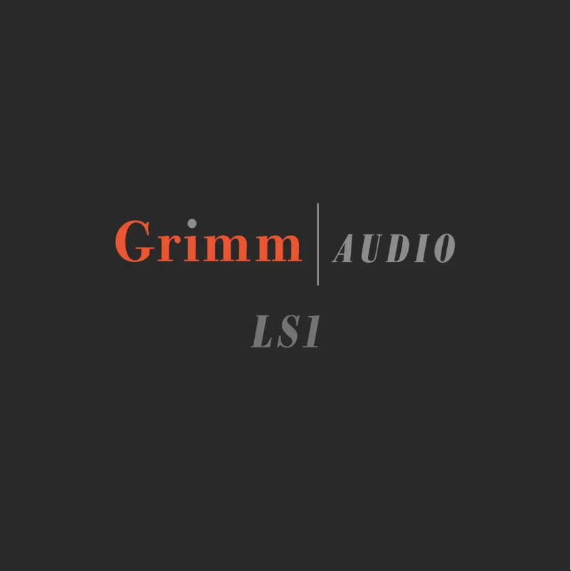 Page 1 of the manual User Manual Grimm Audio LS1