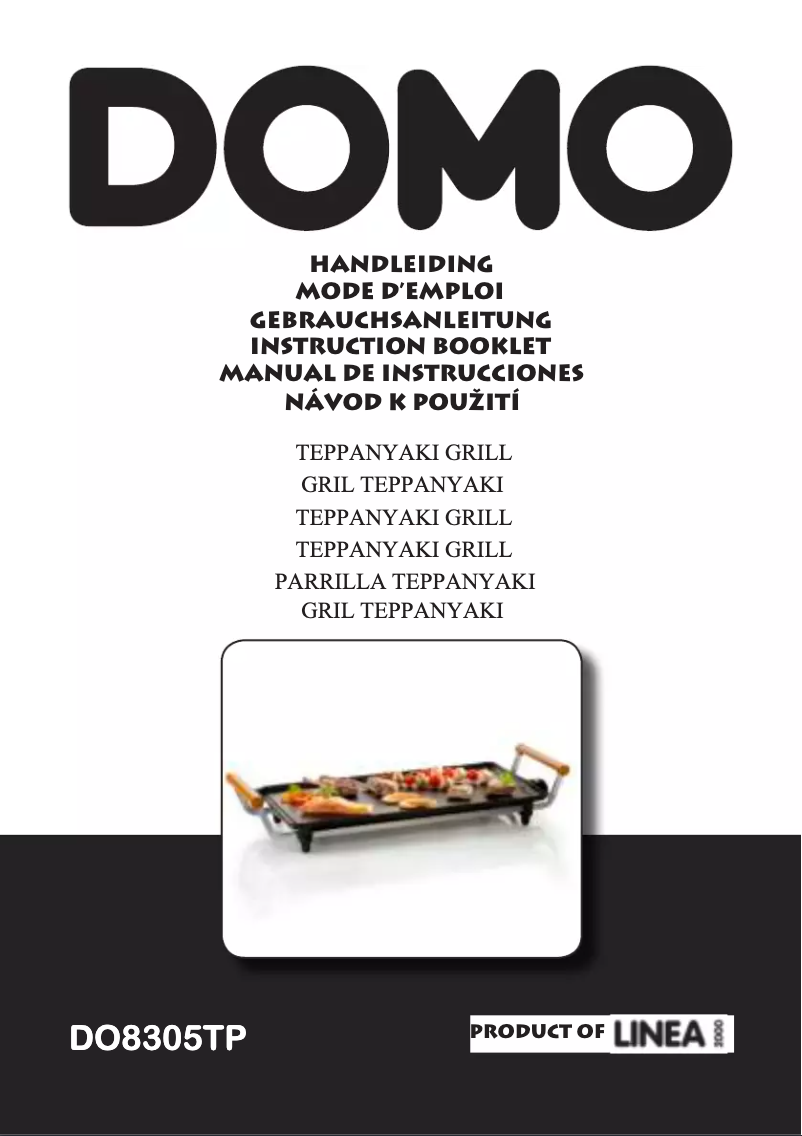 Page 1 of the manual User Manual Domo DO8305TP