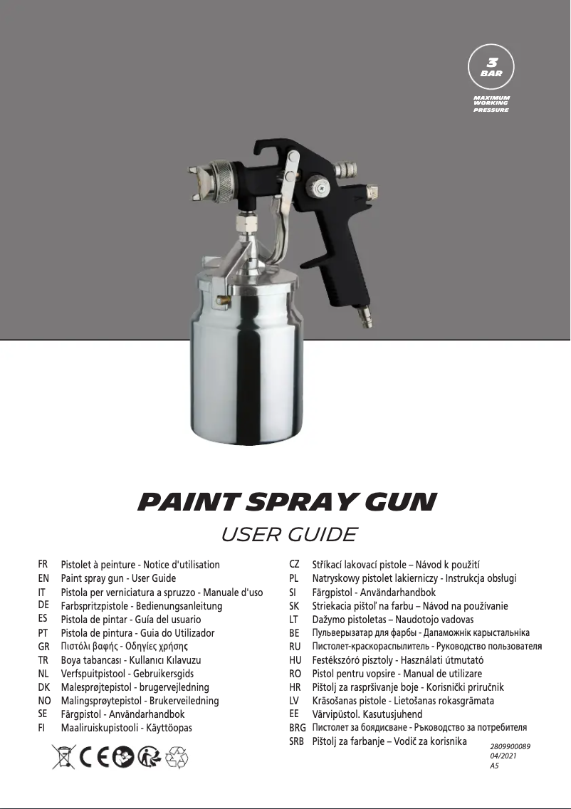 First page image of the manual for G-551A