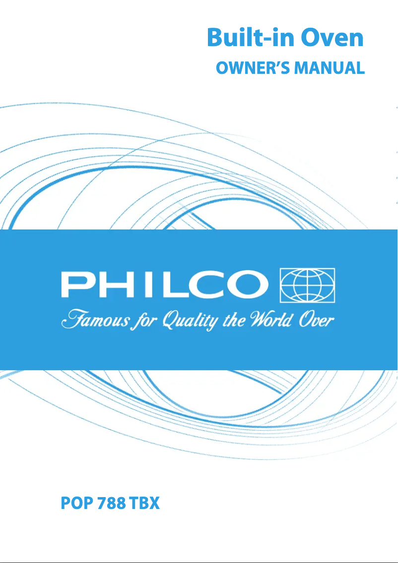 Page 1 of the manual User Manual Philco POP 788 TBX