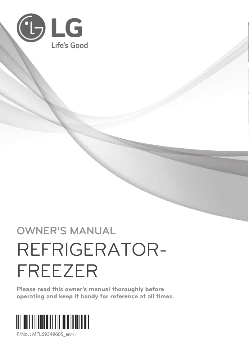 First page image of the manual for BF42TS