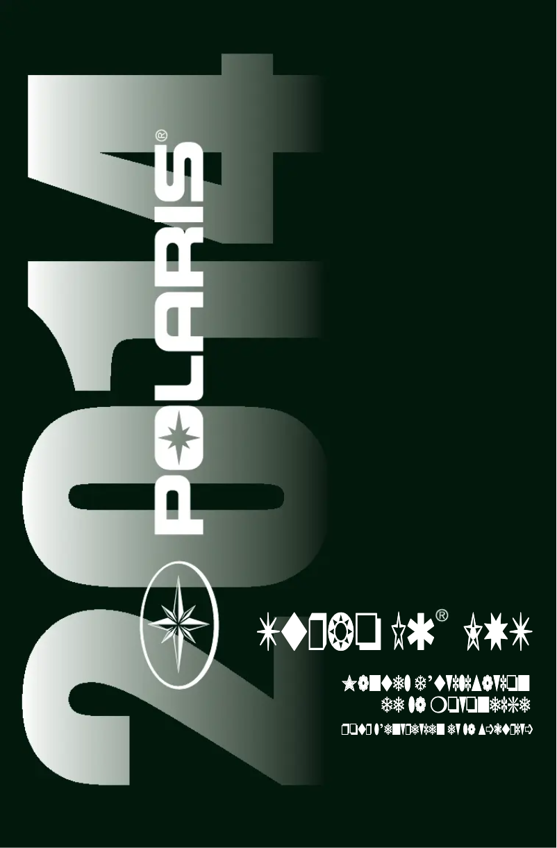 Page 1 of the manual User Manual Polaris Turbo IQ LXT (2014)