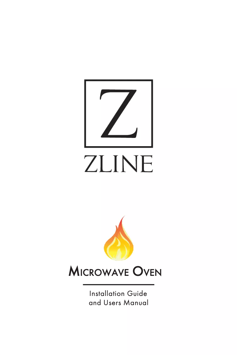 Page 1 de la notice Manuel utilisateur ZLine AWDS-30