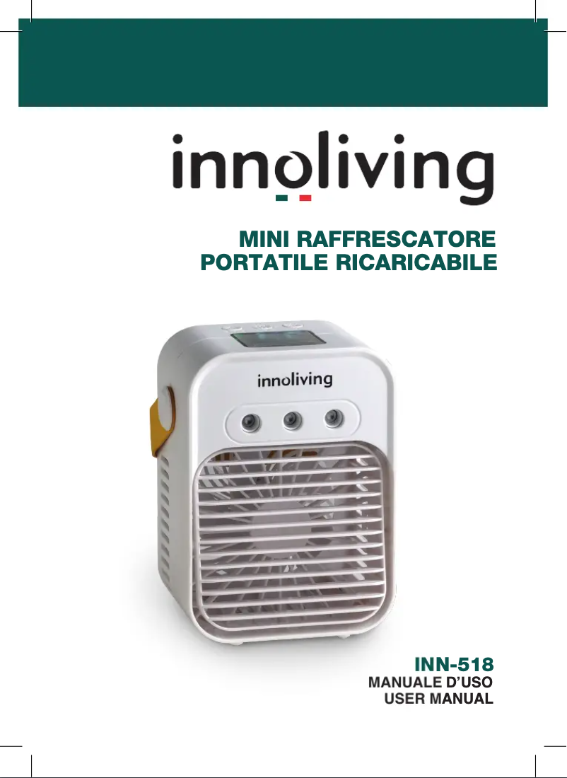 First page image of the manual for INN-518