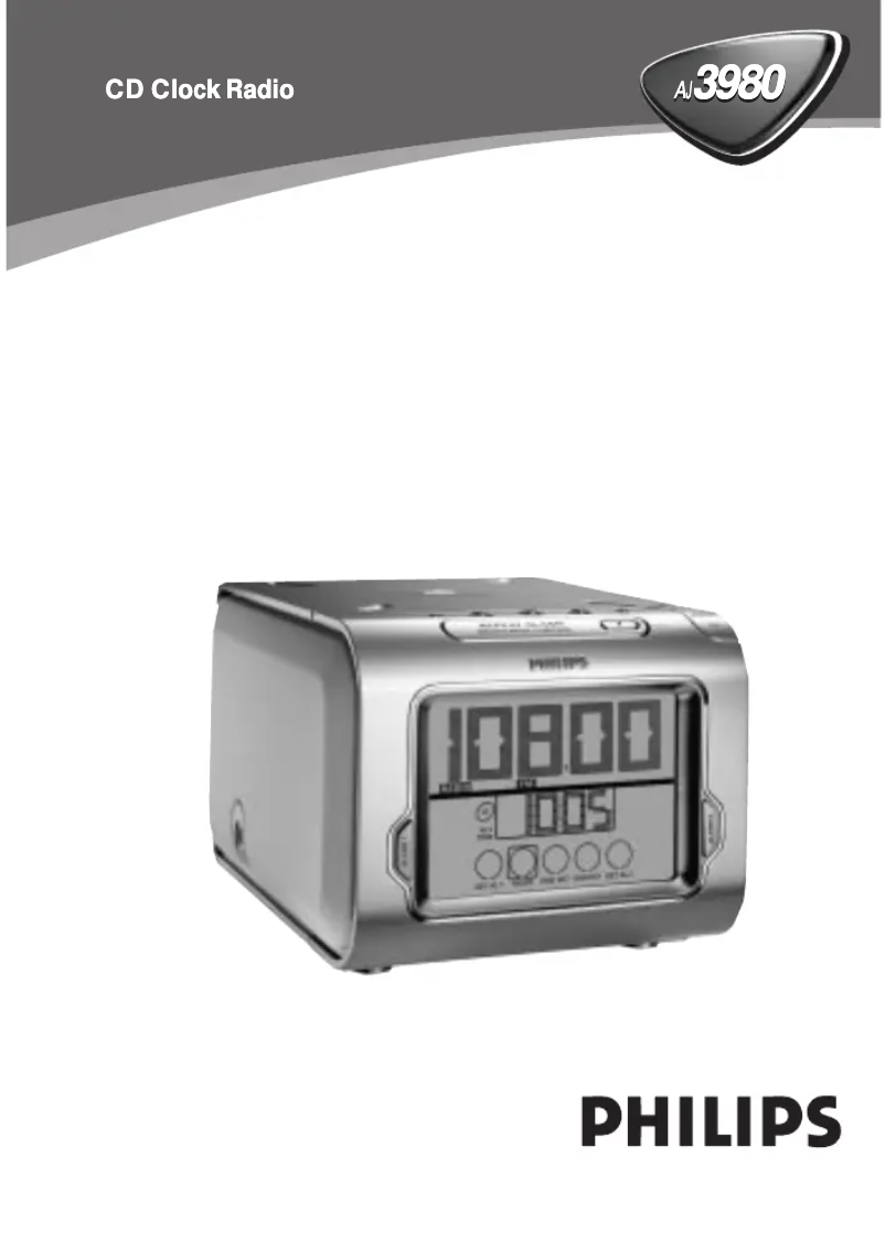 First page image of the manual for AJ3980