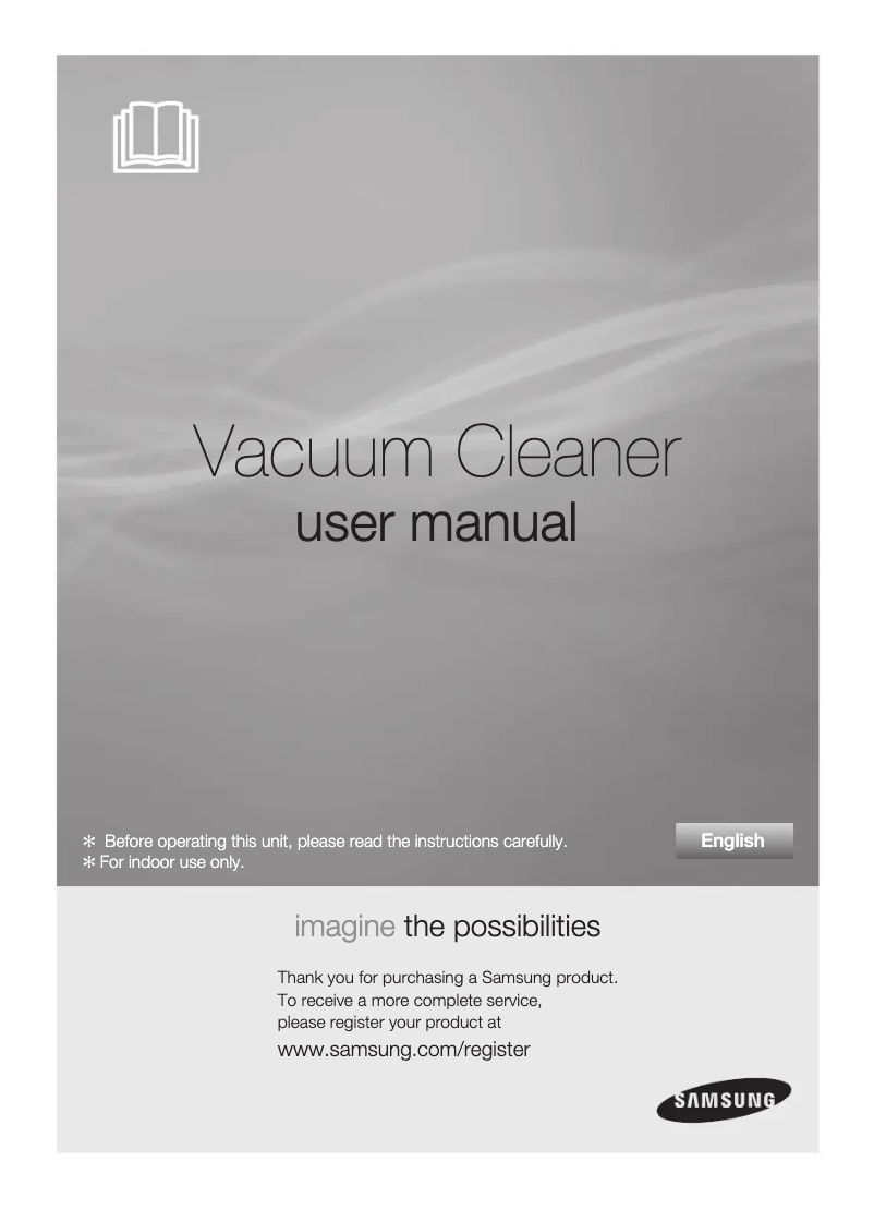 First page image of the manual for SC63J0