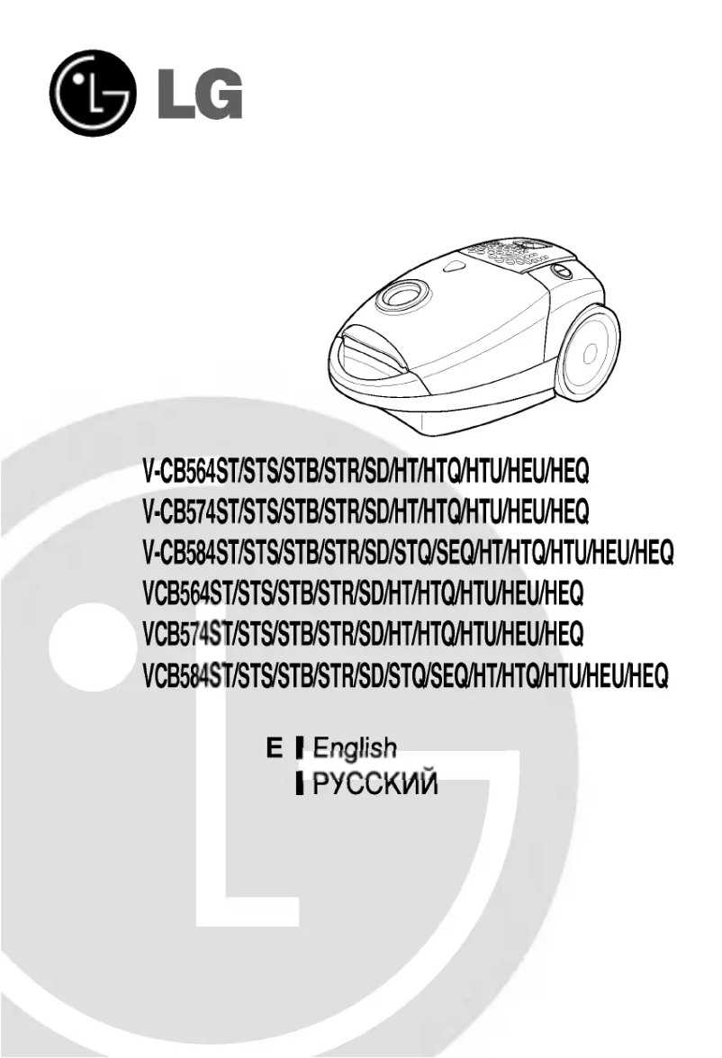 Page 1 of the manual User Manual LG VTCB584STV
