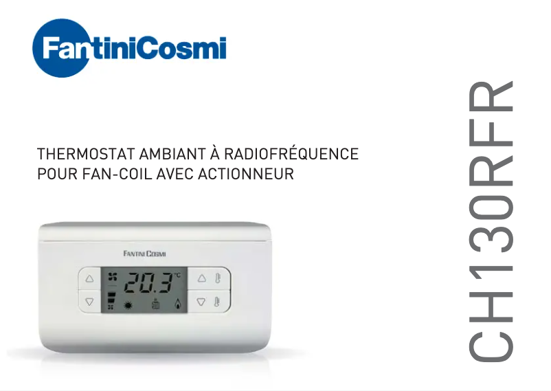 First page image of the manual for CH130RFR