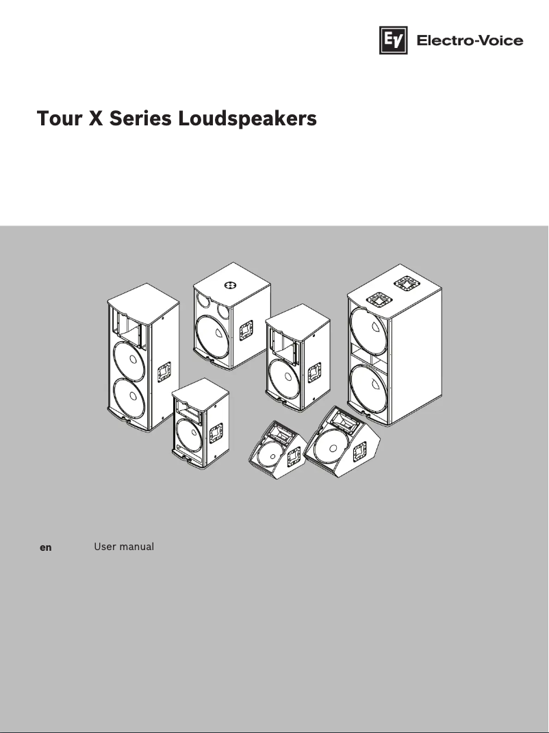First page image of the manual for Tour X TX1122