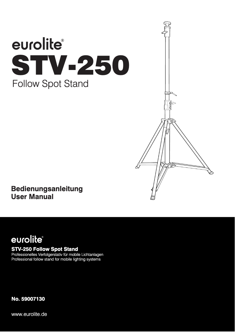 First page image of the manual for STV-250