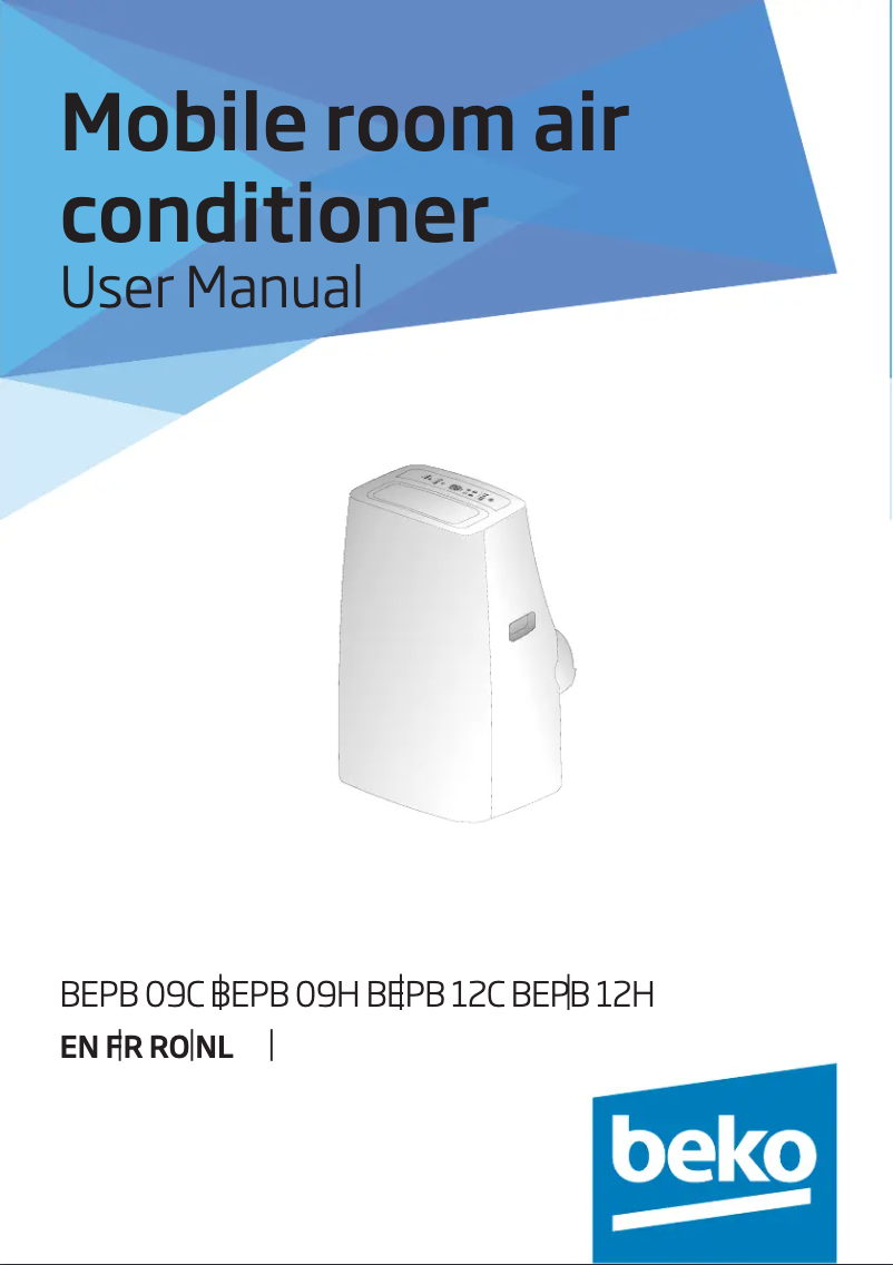 First page image of the manual for BEPB 12C