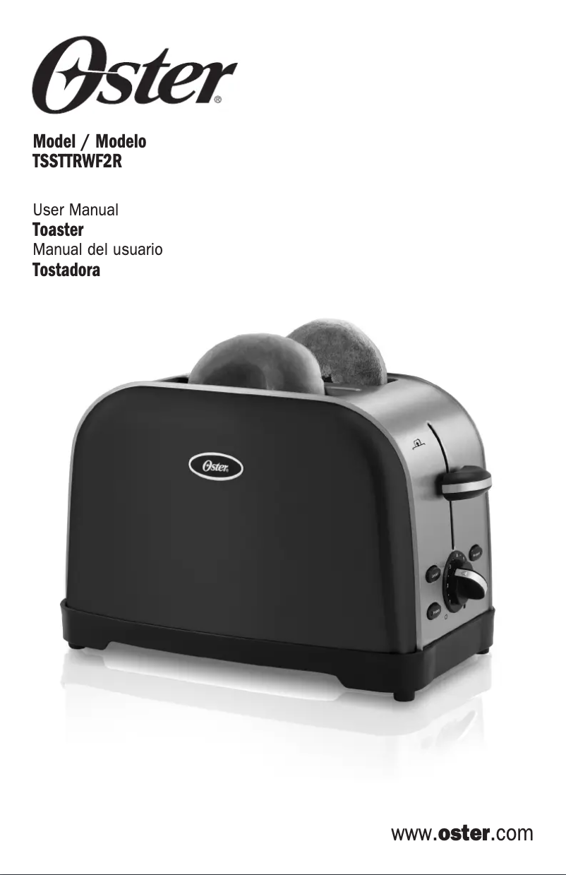 First page image of the manual for TSSTTRWF2R