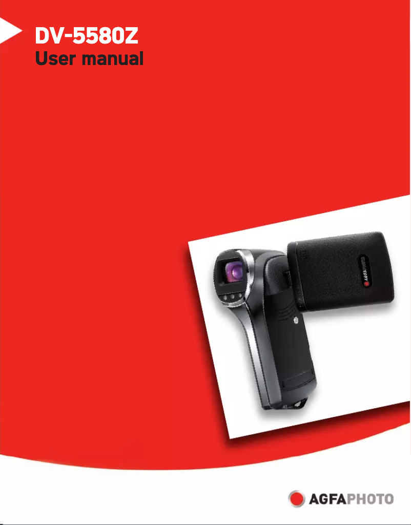 First page image of the manual for DV-5580Z