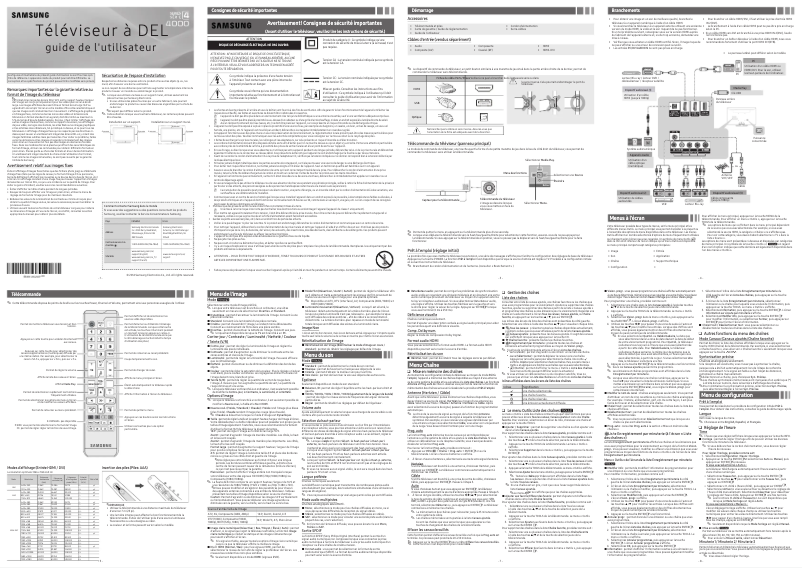 First page image of the manual for UN24H4000BF