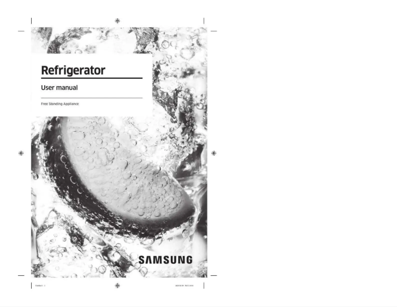 Page 1 of the manual User Manual Samsung RF28T5021SG