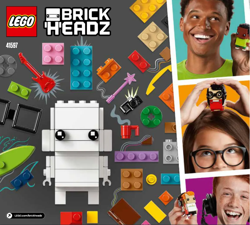 Page 1 of the manual User Manual Lego Brickheadz 41597
