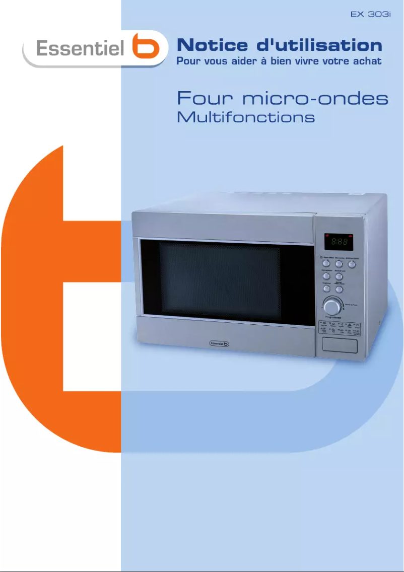 Page 1 of the manual User Manual Essentiel B EX 303I