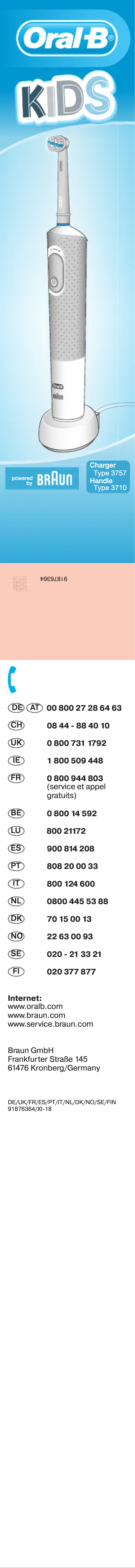 First page image of the manual for Kids Mandalorian