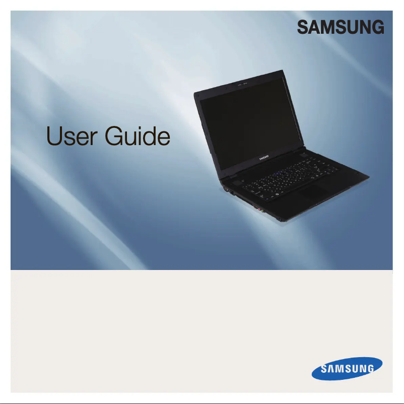 First page image of the manual for NP-P560E