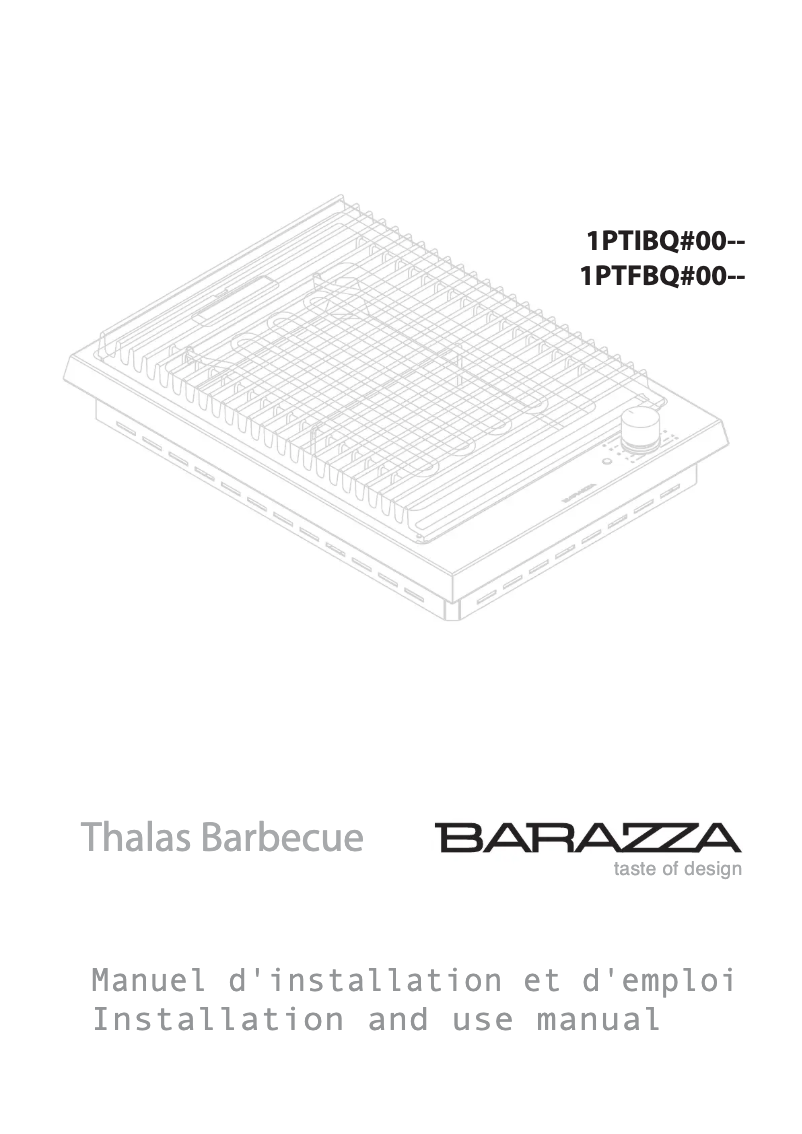 First page image of the manual for 1PTFBQ