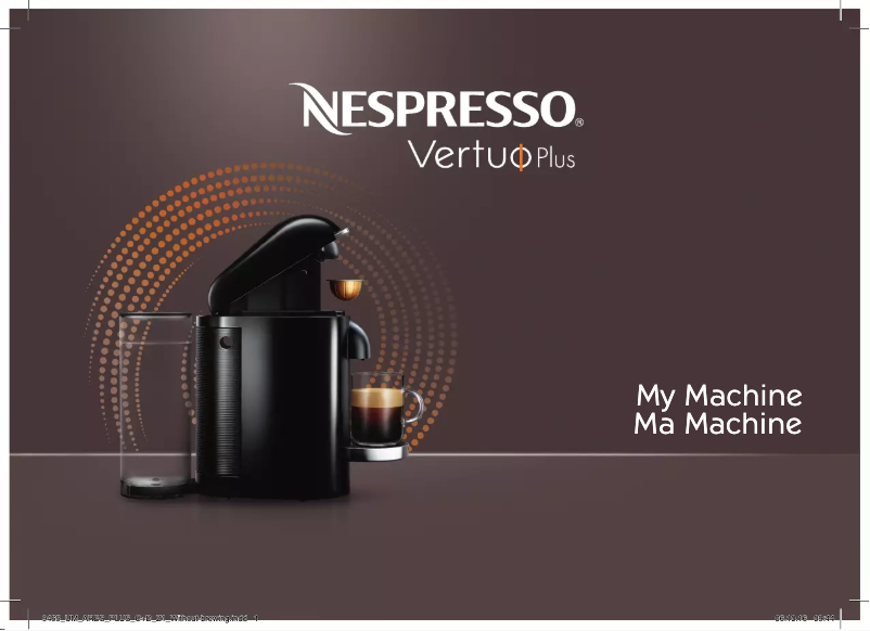 Page 1 of the manual User Manual Magimix Nespresso Vertuo Plus