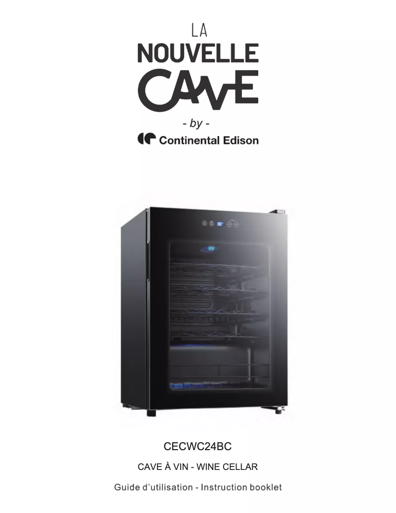 First page image of the manual for CECWC24BC