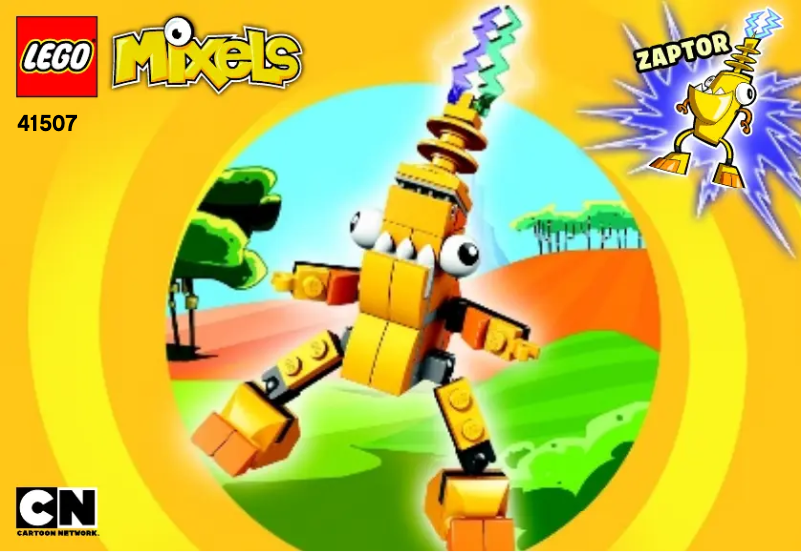 First page image of the manual for Mixels 41507