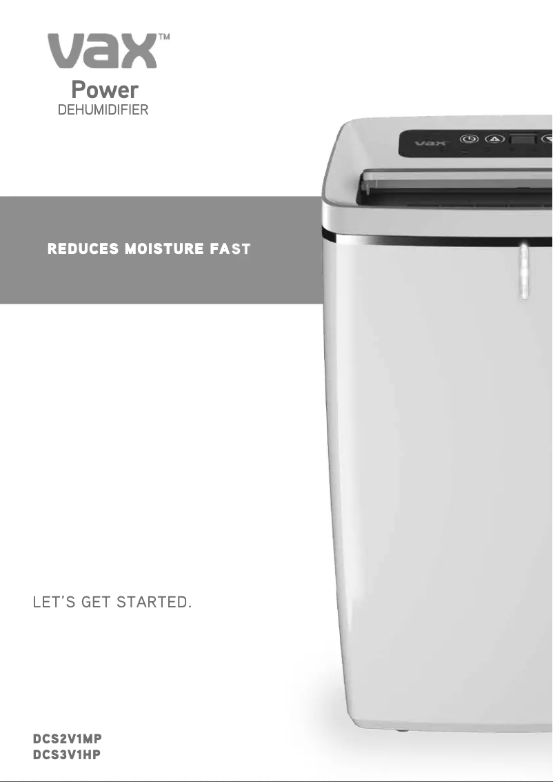 First page image of the manual for DCS2V1MP