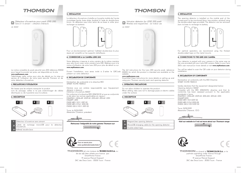First page image of the manual for 512507