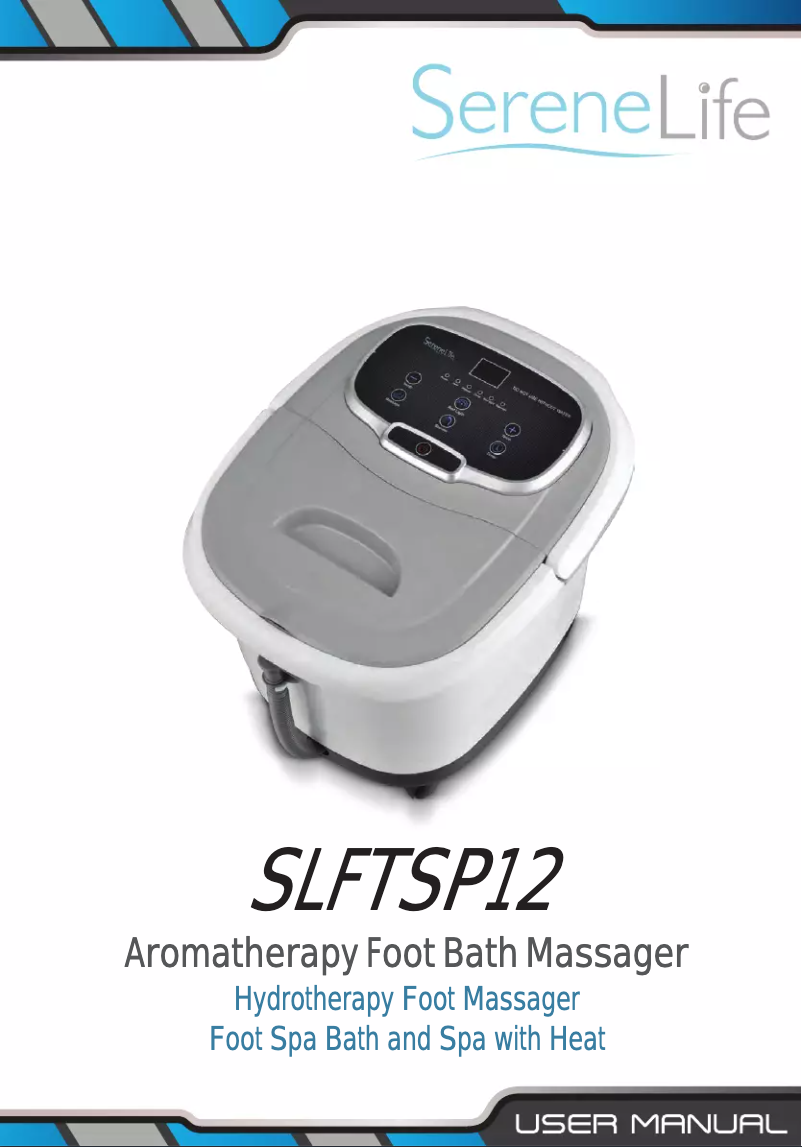 First page image of the manual for SLFTSP12