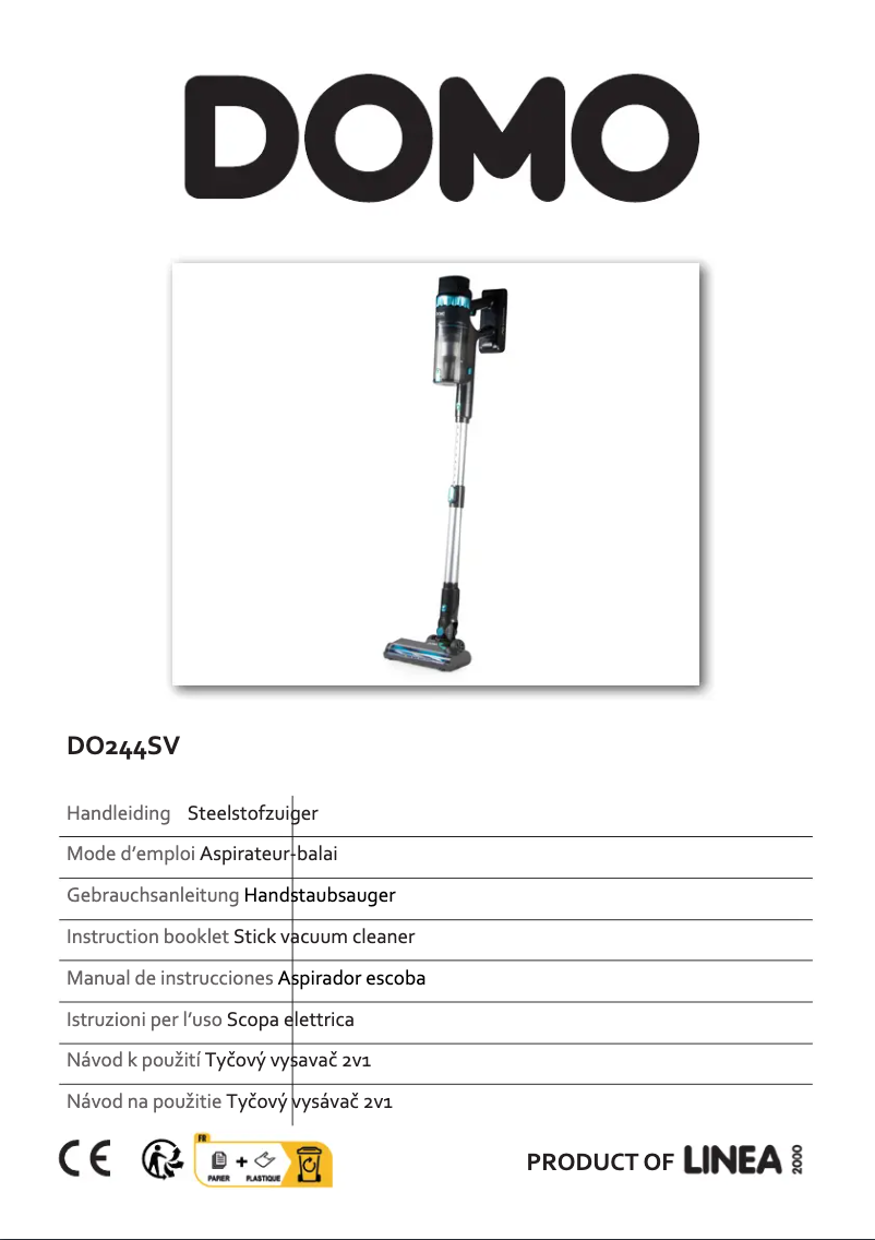 Page 1 of the manual User Manual Domo DO244SV