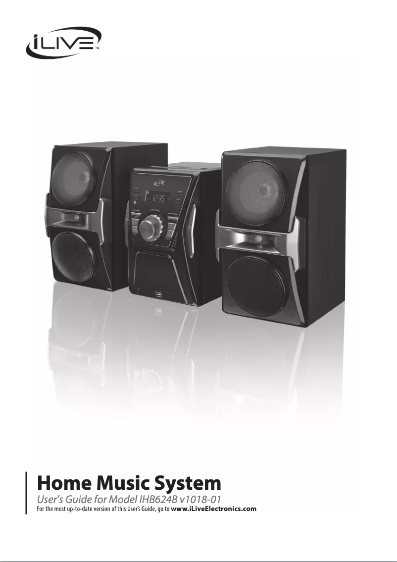 First page image of the manual for IHB624B