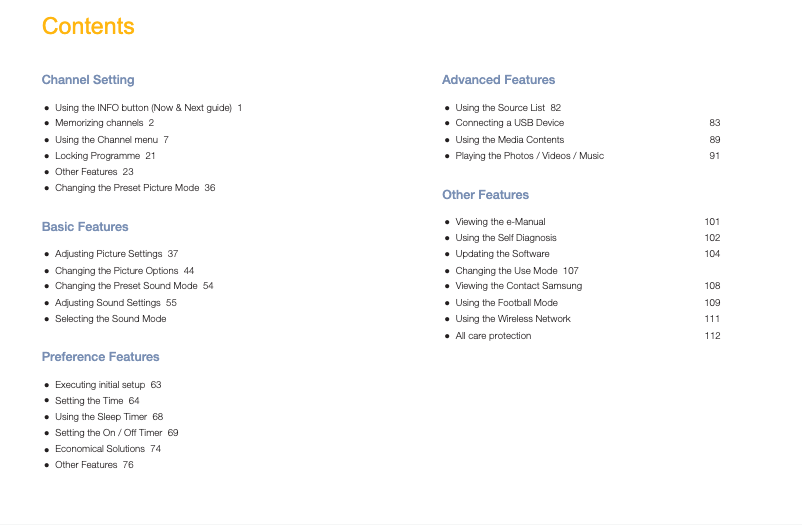 First page image of the manual for T32E319EI