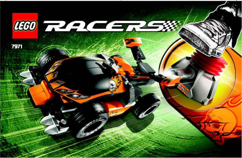 Page 1 of the manual User Manual Lego Racers 7971