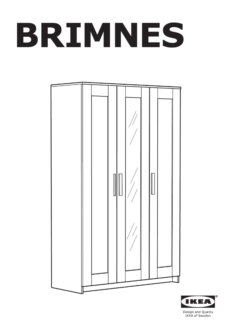 First page image of the manual for BRIMNES 903.947.19