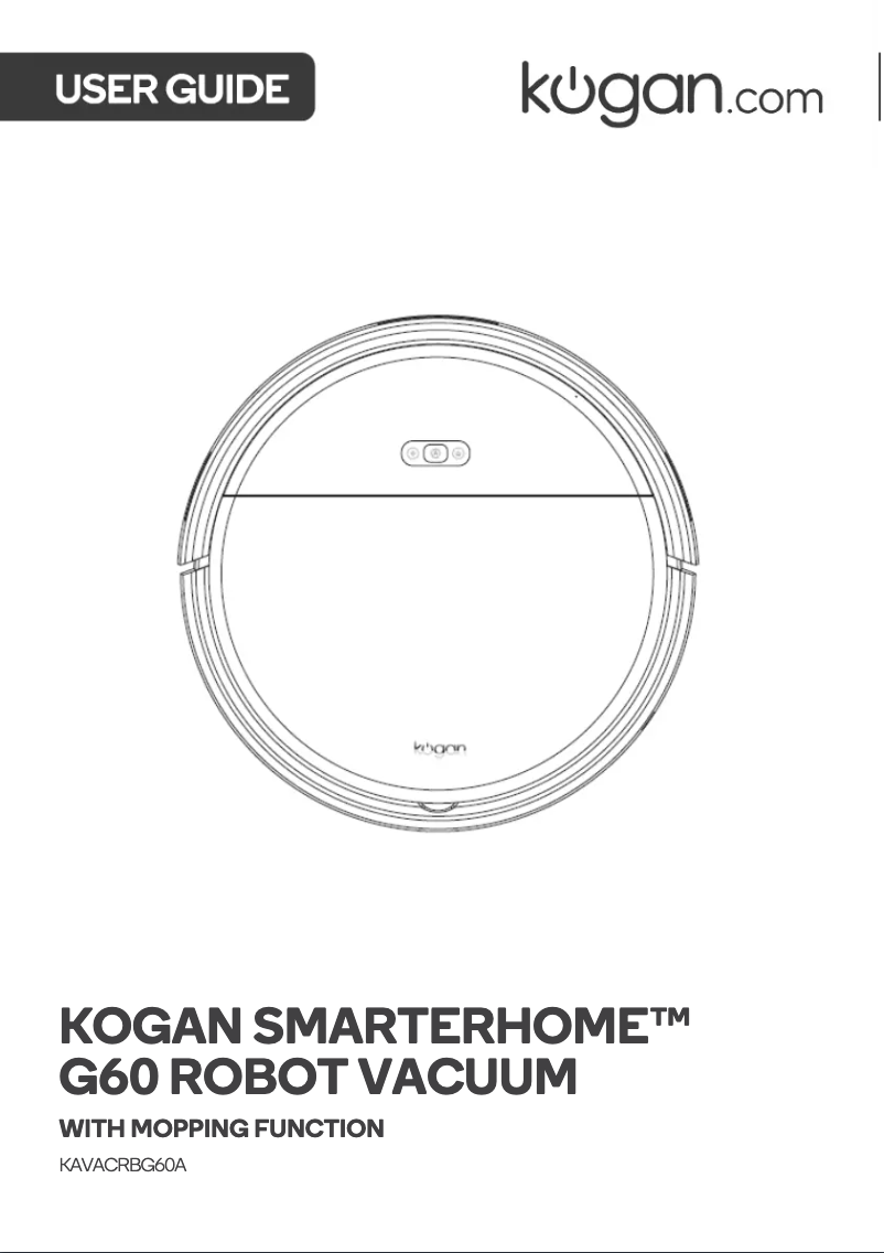 First page image of the manual for SmarterHome G60