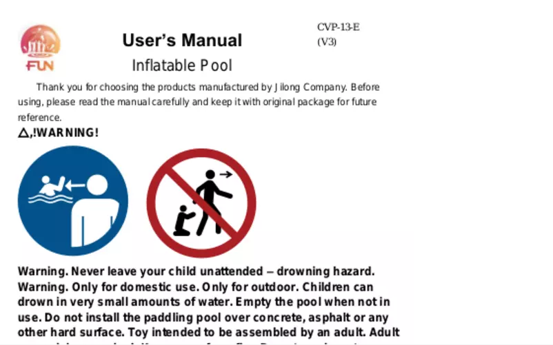 Page 1 of the manual User Manual JILONG JL097207NPF