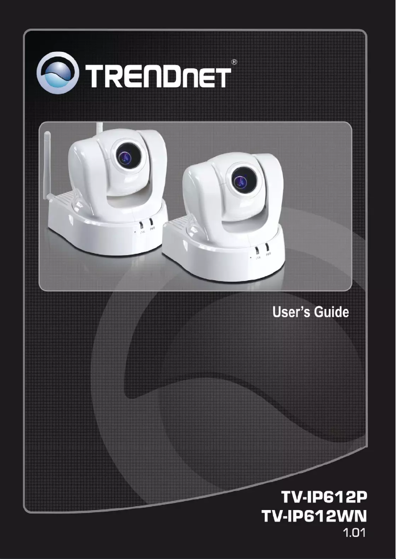 Image de la première page du manuel de l'appareil TV-IP612WN