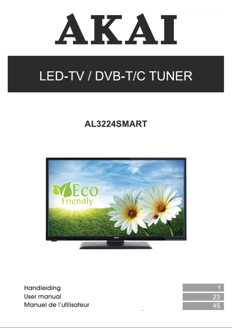 First page image of the manual for AL3224SMART