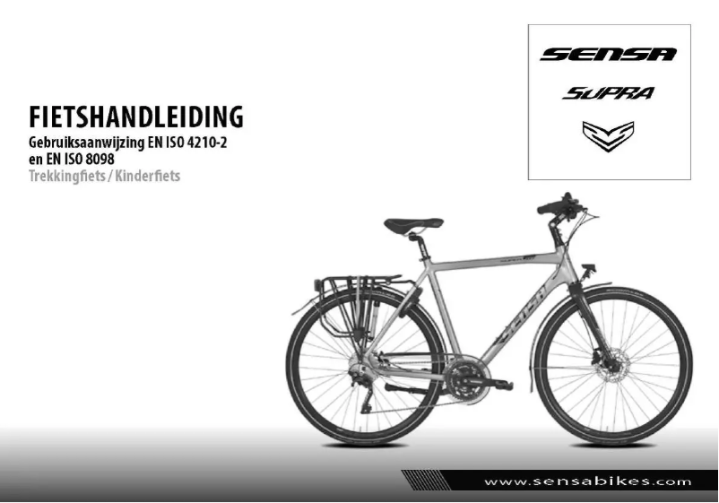 Page 1 of the manual User Manual Sensa Cross Travel V27