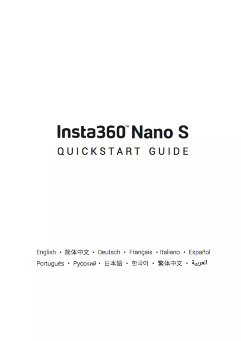 Page 1 of the manual User Manual Insta360 Nano S