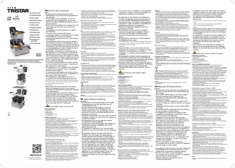 First page image of the manual for FR-6935