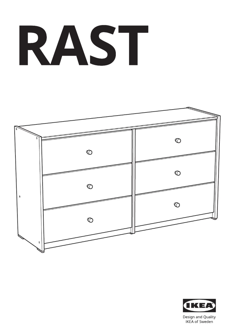First page image of the manual for RAST 005.821.64