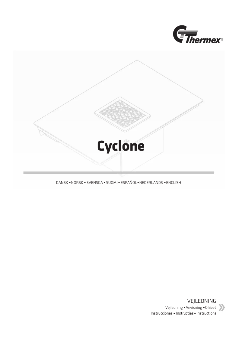 First page image of the manual for Cyclone