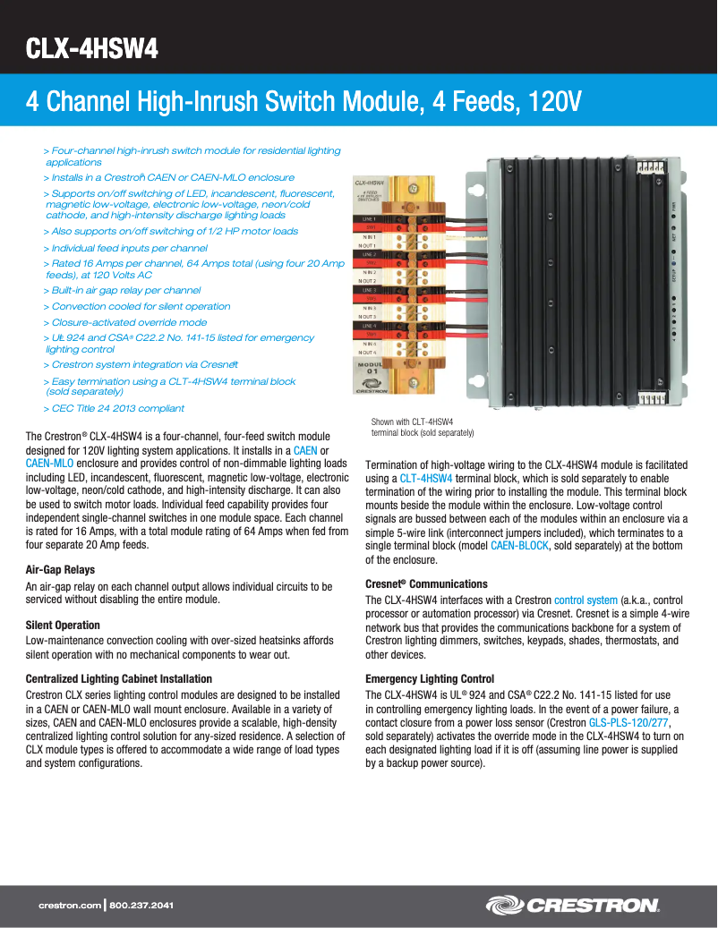Image de la première page du manuel de l'appareil CLX-4HSW4