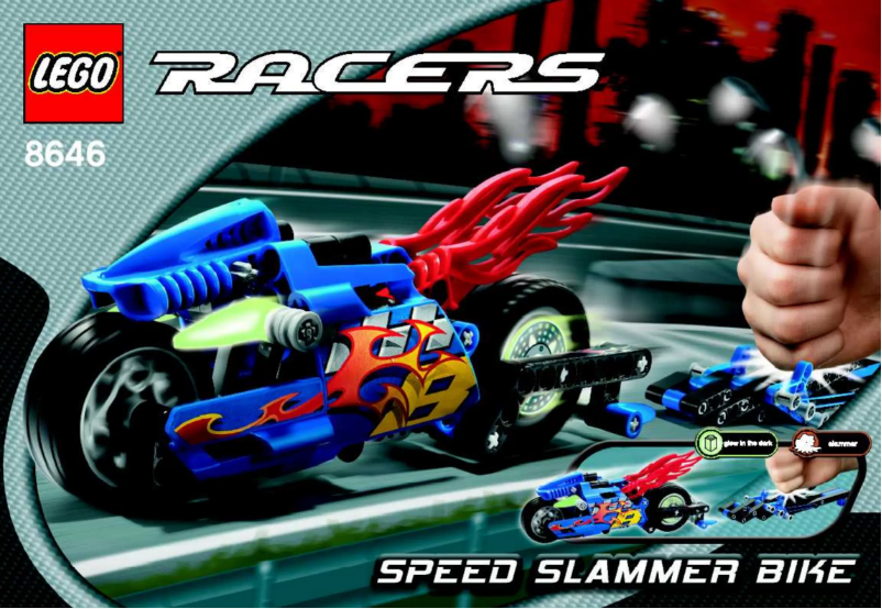 Page 1 of the manual User Manual Lego Speed Slammer Bike