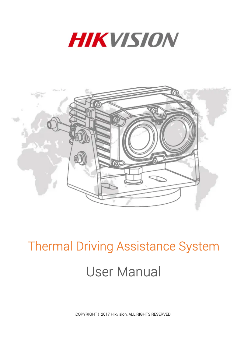 First page image of the manual for DS-2TV03-10ZI