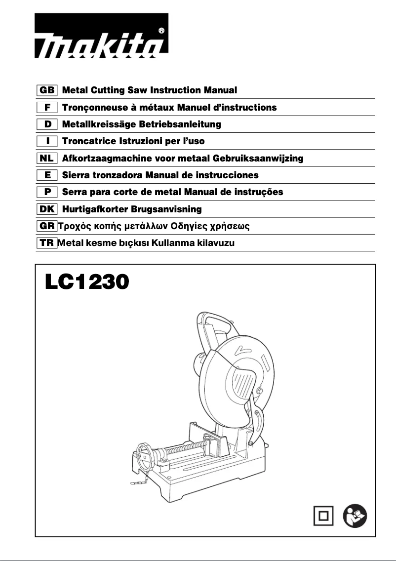 First page image of the manual for LC1230N
